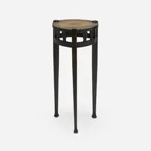 Gustav Stickley, Rare and Early Venetian pedestal table, model 25