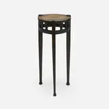 Gustav Stickley, Rare and Early Venetian pedestal table, model 25