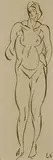 Elie Nadelman, Standing Nude