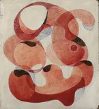 Daniel Massen, Form Arrangement #8 3-40, 1940, oil on board