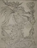 Elio Martinelli, etchings, pair