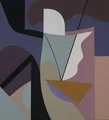 Sidney Gordin, August 74-2, 1974, collage