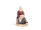 Phoebe Stabler, for Royal Doulton, 1913-1938, 'Picardy Peasant (woman)': A Rare Ceramic Figure, 1913-1938