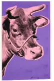 Andy Warhol, Cow, 1976, Farbserigraphie auf Tapetenpapier