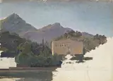 Carl Hummel, Die Villa Carlotta am Comer See (Studie)