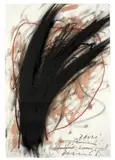 Baum by Arnulf Rainer, 1967, Mischtechnik auf Velin, sold May 2011