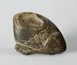 Ewald Mataré, Eingekauertes Rind II, 1947, Terracotta mit Gipsergänzungen, bemalt