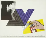 Untitled (Recent Paintings O.K. Harris) by Richard Pettibone, 1970, Silkscreen print, sold Oct 2007