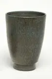 Laura Andreson, Monumental matte glazed earthenware footed vase