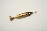 Peter Macchiarini, Swordfish, Brass, copper, with stone
