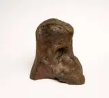 Raymond Pelton, Manzanita burl, draw tube box, 1977, Studio
