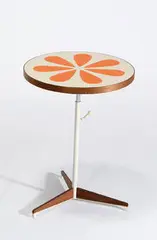 Occasional Flower table by Howard McNab and Don Savage, 1961, Peter Pepper Products, sold Oct 2007