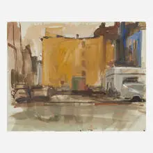 Untitled by Richard Estes, sold Nov 2019