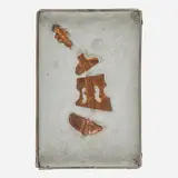 Arman, Exhibition invitation for Arman Betons at Galerie Georges Phillipe Vallois, France/USA
