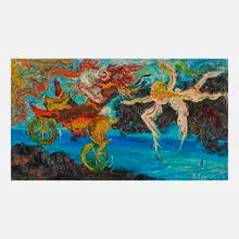 The Chase by Peter Dean, sold Nov 2019