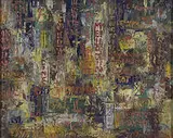 Harold Hayden, untitled, 1940s, oil on board