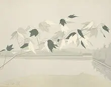 Late July II by Alex Katz, 1970, lithograph, sold Nov 2002