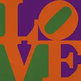 Garden of Love Suite, set of six by Robert Indiana, 1982, silkscreen, sold Nov 2002