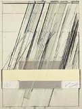 Cy Twombly, untitled (From Hommage a Picasso), 1973, Lithograph and collage