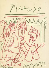 Les Dejueners by Pablo Picasso, 1962, sold Nov 2002