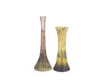 Legras et Cie., An Acid-Etched and Enamelled Glass Vase, circa 1900, An Acid-Etched and Enamelled Glass Vase, circa 1900