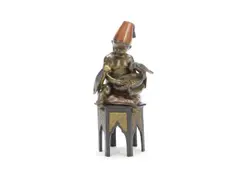 Richard Thuss, Untitled, 1920, A Cold-Painted and Patinated Bronze