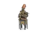 Richard Thuss, Untitled, 1920, A Cold-Painted and Patinated Bronze