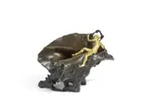 Auguste Ledru, An Art Nouveau Patinated and Parcel Gilt Bronze Study, circa 1895, An Art Nouveau Patinated and Parcel Gilt Bronze Study, circa 1895