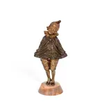 Demetre Chiparus, 'Little Clown': An Art Deco Patinated and Parcel Gilt Bronze Statue