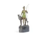 Bruno Zach, 'Diana the Huntress': An Art Deco Bronze Sculpture