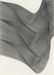Thomas Müller, Ohne Titel, 2018, Bleistift auf Arches-Bütten, im Galerierahmen
