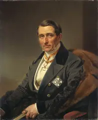 Franz Krüger, Ludwig Graf von Rittberg, 1854, Öl auf Leinwand
