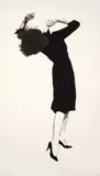 Robert Longo, Ellen, 1999, Lithografie auf Velin