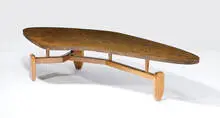 John Keal, Biomorphic coffee table, c. 1955, Brown Saltman