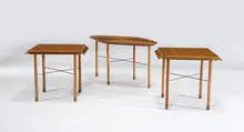 John Keal, Group of occasional tables, c. 1955, Brown Saltman