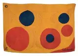 Sun tapestry by Alexander Calder, 1975, Handwoven maguey jute fiber, sold Jun 2007