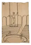 Circus tapestry by Alexander Calder, 1975, Handwoven maguey jute fiber, sold Jun 2007