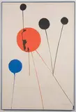 Balloons by Alexander Calder, Color lithograph, sold Jun 2007
