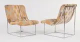 Milo Baughman, Chairs (2), c. 1965, Thayer Coggin