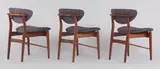 Dining table and chairs (8) by Finn Juhl, 1948, Niels Vodder, sold Jun 2007
