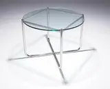 Ludwig Mies van der Rohe, E98M glass coffee table