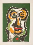 Triptych by Karel Appel, 1975, Carborundum print, sold Jun 2007