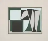 Untitled by Victor Vasarely, Color lithograph, sold Jun 2007