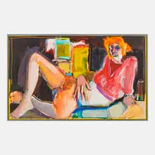 Richard Hickam, Untitled (Reclining Woman)