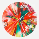 Circle Spin Painting (Created at Damien Hirst Spin Workshop) by Damien Hirst, sold Nov 2019
