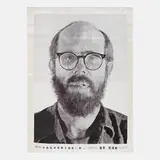 Chuck Close, Self-portrait (Tapestry)