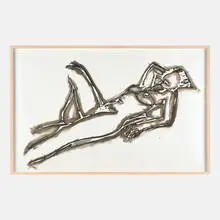 Monica Lying Down by Tom Wesselmann, sold Nov 2019