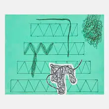Jonathan Lasker, Untitled