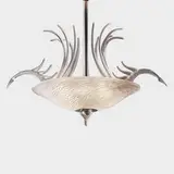 Dan Dailey, Birds in Flight chandelier from the Waterford series