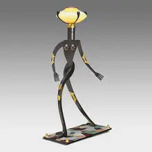 Dan Dailey, Fine and tall Female Figurative Floor Lamp